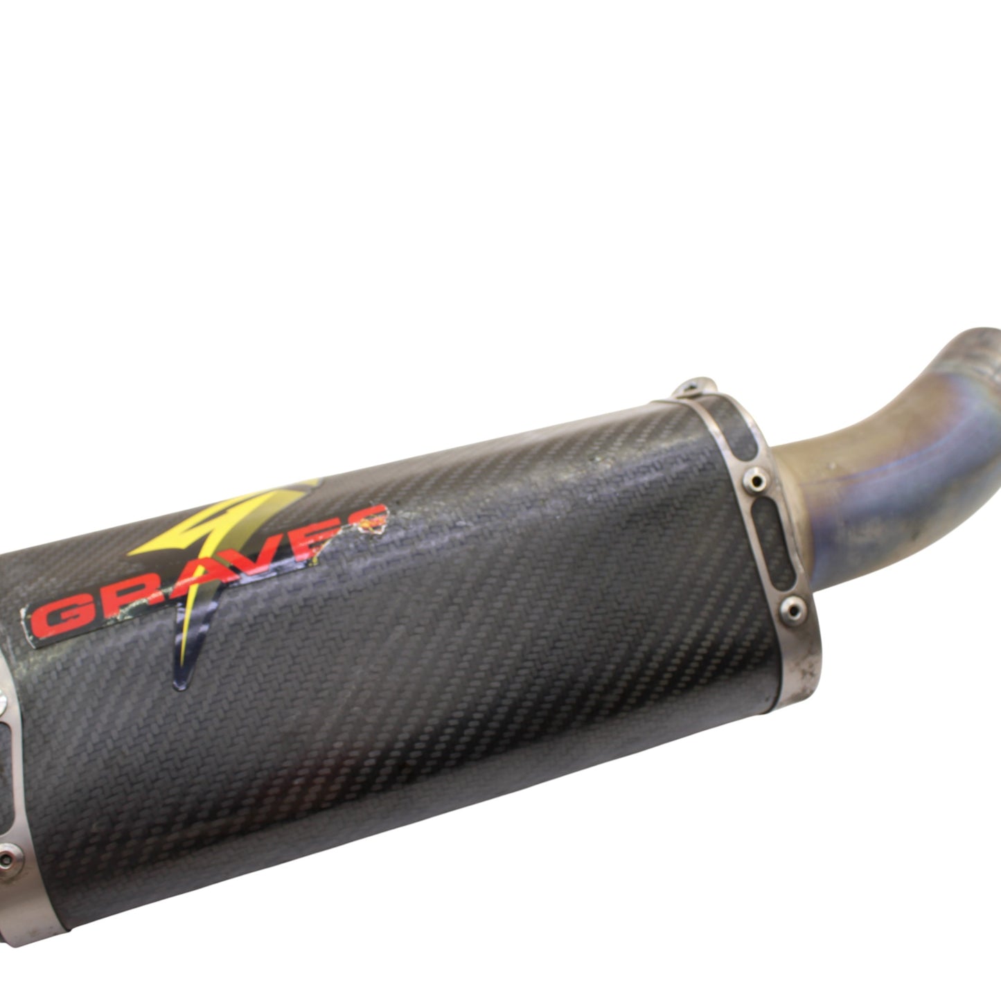 2024 - 2025 KAWASAKI NINJA ZX6R EXHAUST MUFFLER SILENCER GRAVES SLIP ON *SCUFFED/DENTED*