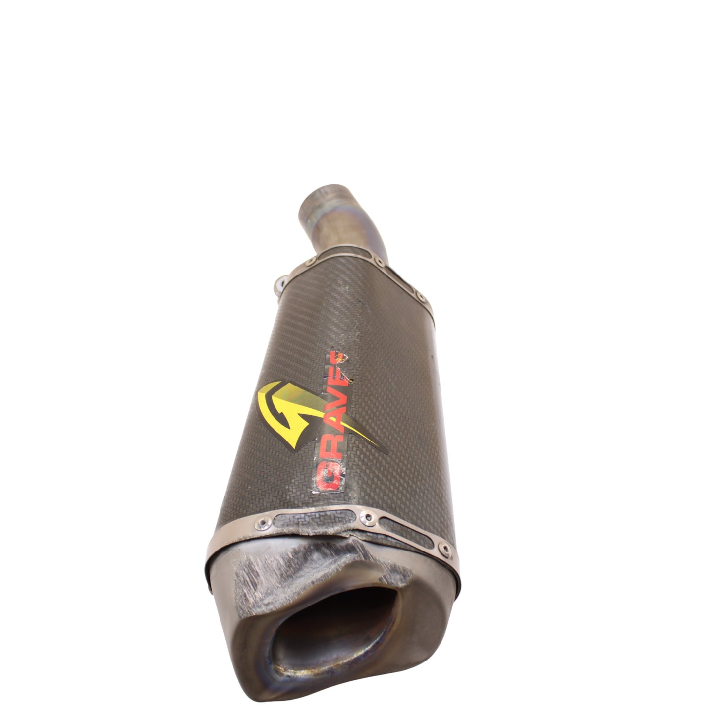 2024 - 2025 KAWASAKI NINJA ZX6R EXHAUST MUFFLER SILENCER GRAVES SLIP ON *SCUFFED/DENTED*