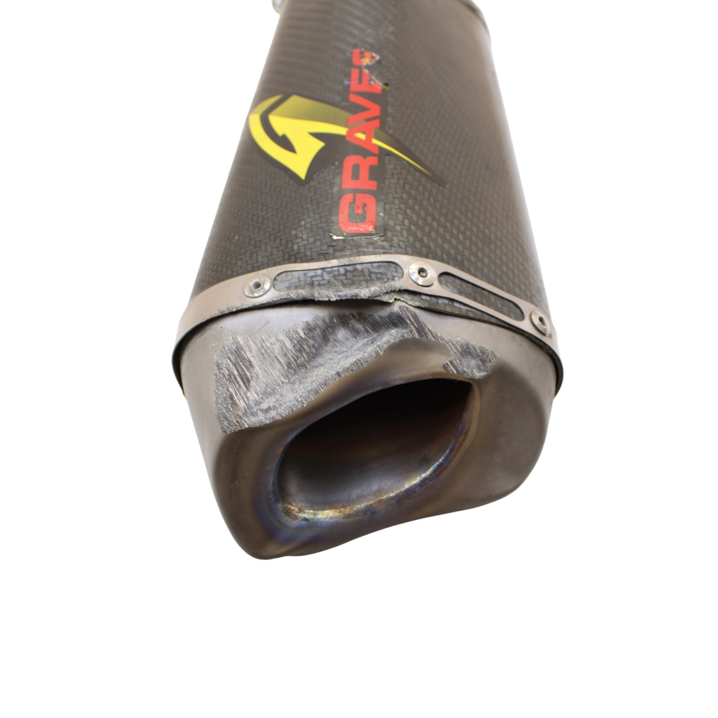 2024 - 2025 KAWASAKI NINJA ZX6R EXHAUST MUFFLER SILENCER GRAVES SLIP ON *SCUFFED/DENTED*