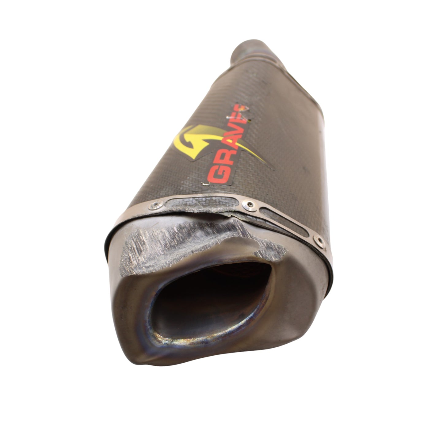 2024 - 2025 KAWASAKI NINJA ZX6R EXHAUST MUFFLER SILENCER GRAVES SLIP ON *SCUFFED/DENTED*