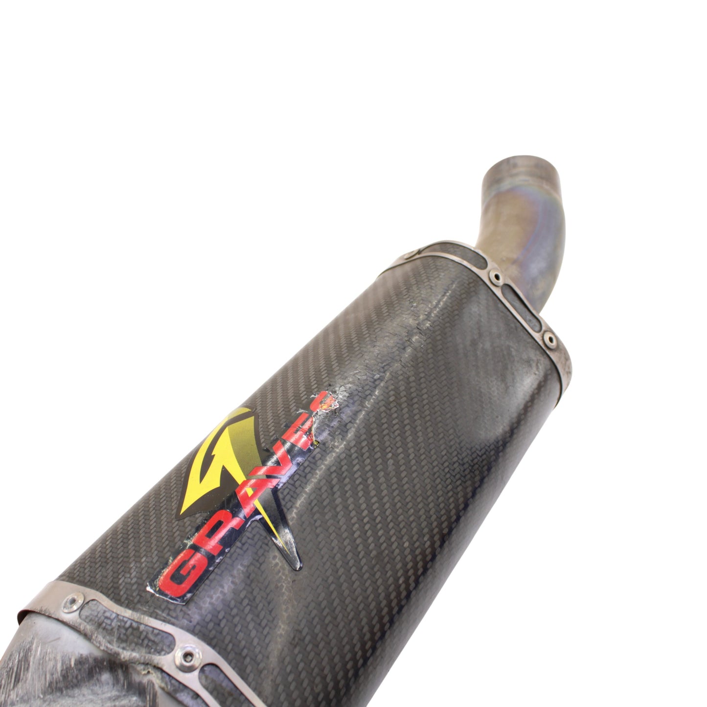 2024 - 2025 KAWASAKI NINJA ZX6R EXHAUST MUFFLER SILENCER GRAVES SLIP ON *SCUFFED/DENTED*