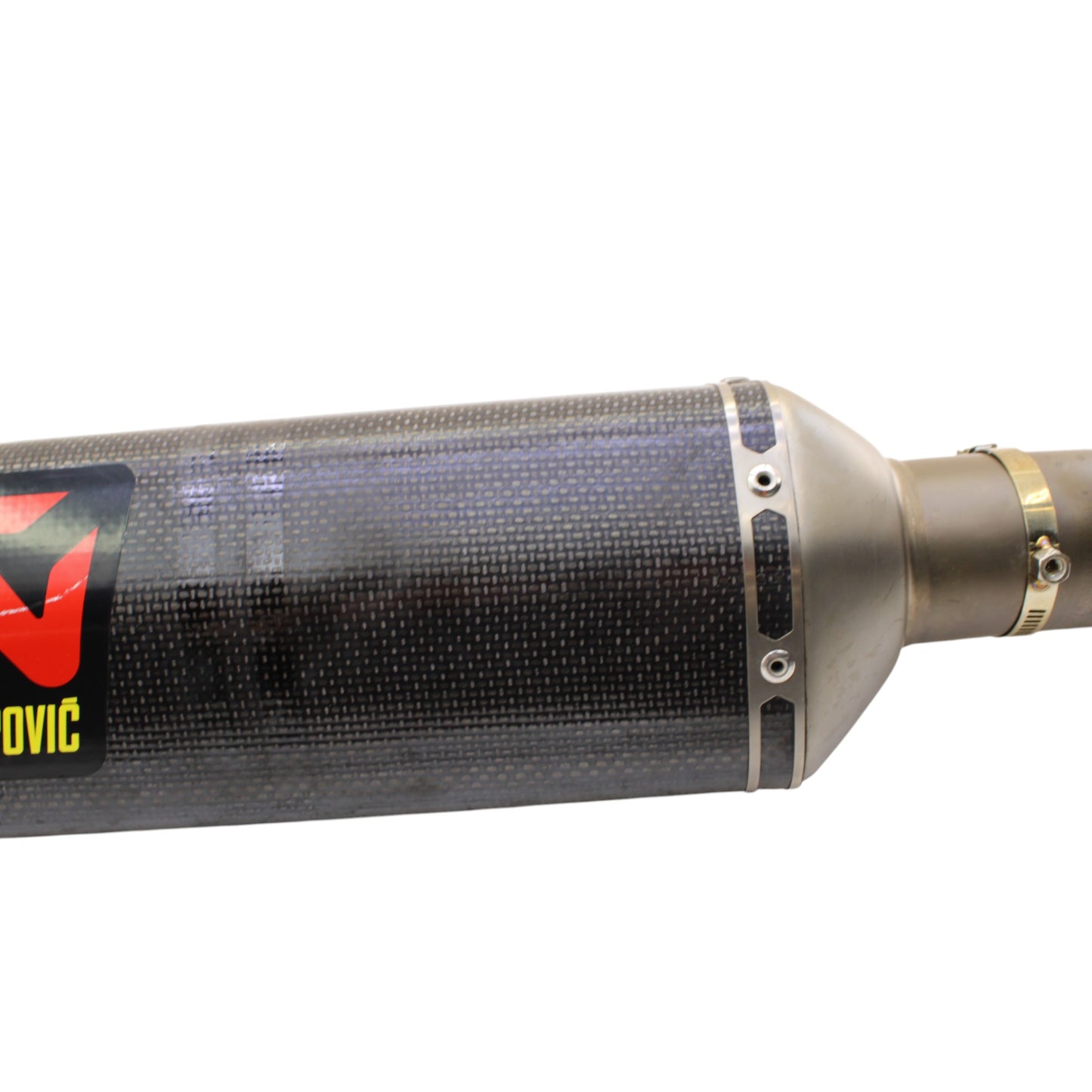 2020 - 2024 BMW S1000RR AKRAPOVIC SLIP ON EXHAUST MUFFLER CLAMP GAURD