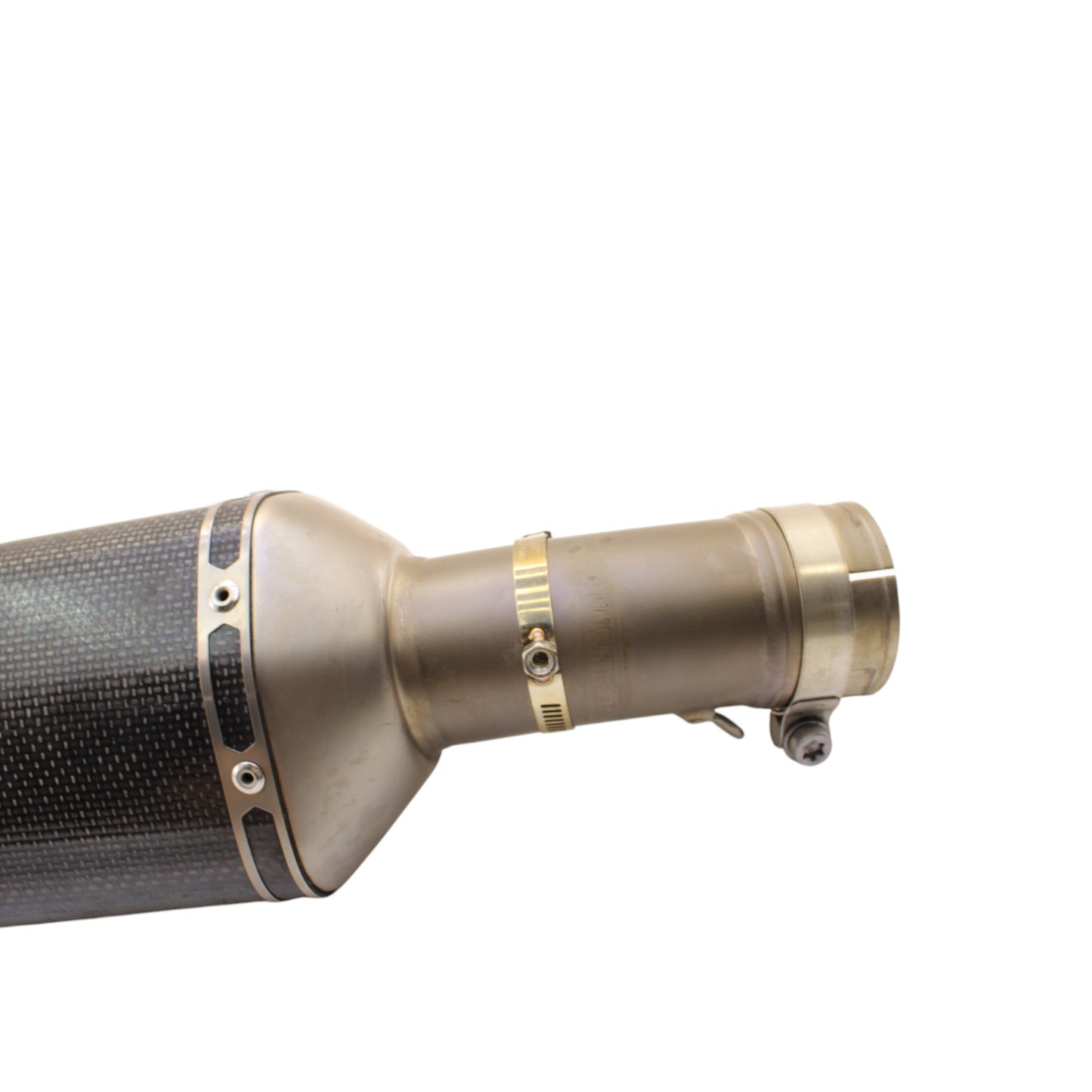 2020 - 2024 BMW S1000RR AKRAPOVIC SLIP ON EXHAUST MUFFLER CLAMP GAURD