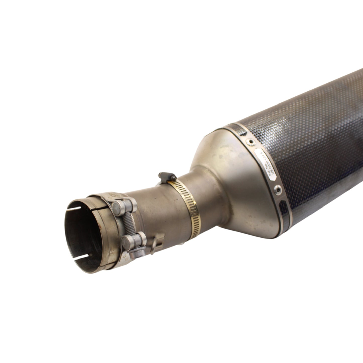 2020 - 2024 BMW S1000RR AKRAPOVIC SLIP ON EXHAUST MUFFLER CLAMP GAURD