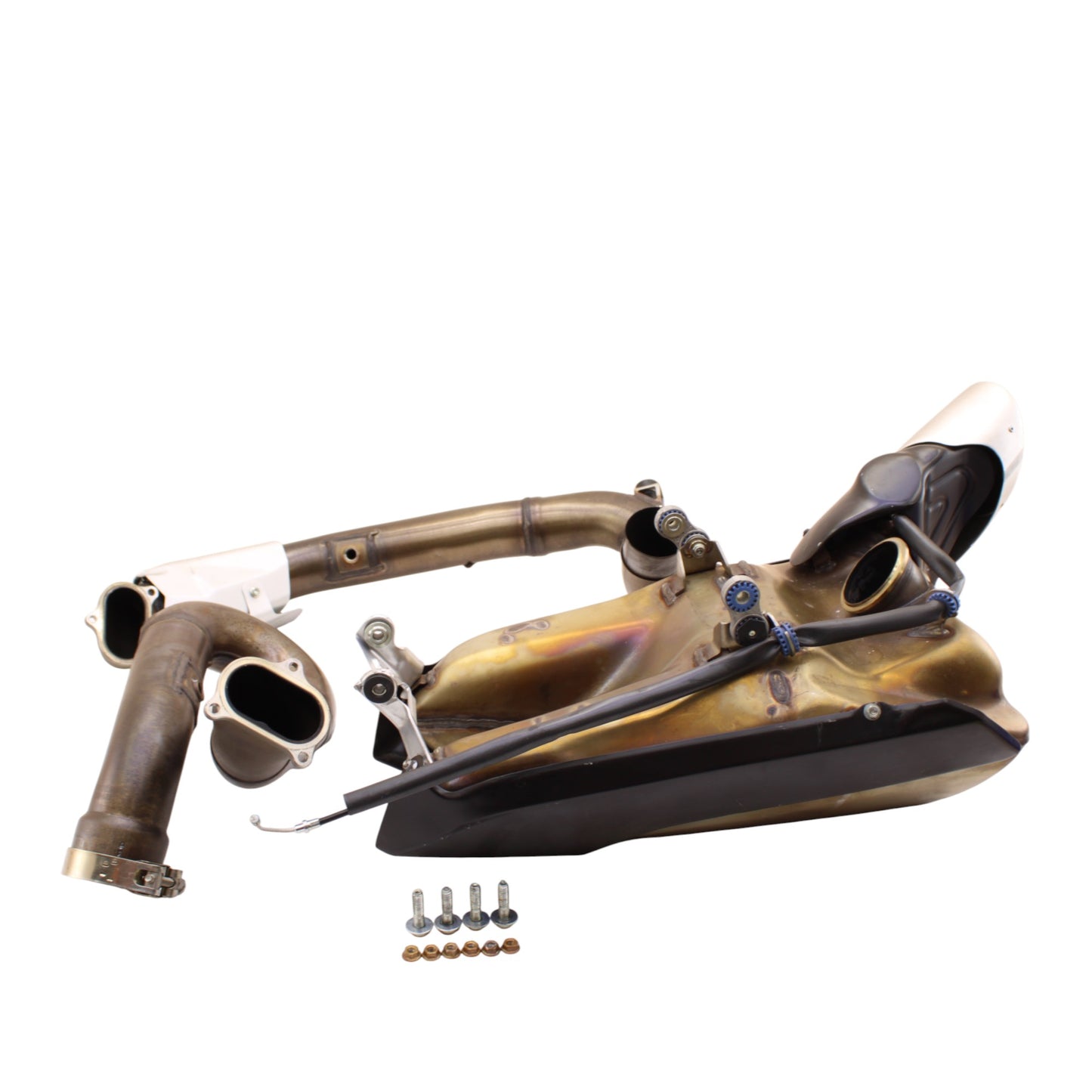 2020 - 2024 DUCATI PANIGALE V2 EXHAUST MUFFLER PIPE ASSEMBLY BOLTS