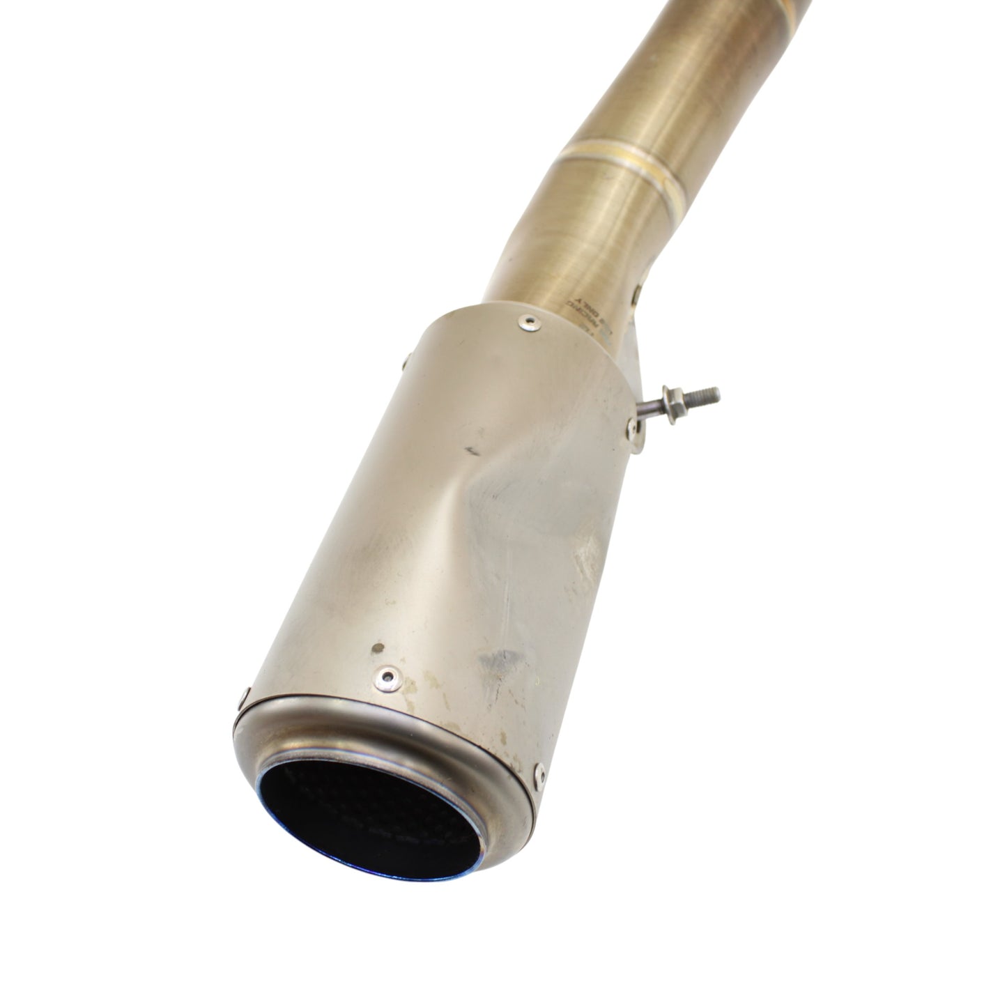 2013 - 2017 TRIUMPH DAYTONA 675R EXHAUST MUFFLER SC PROJECT *DAMAGE*