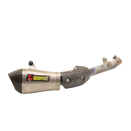 2011 - 2015 KAWASAKI NINJA ZX10R EXHAUST MUFFLER AKRAPOVIC *SLIGHT SCUFFING*