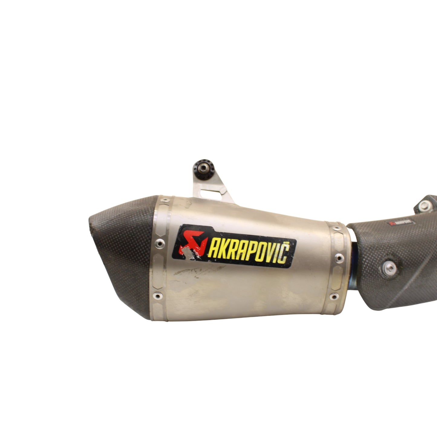 2011 - 2015 KAWASAKI NINJA ZX10R EXHAUST MUFFLER AKRAPOVIC *SLIGHT SCUFFING*