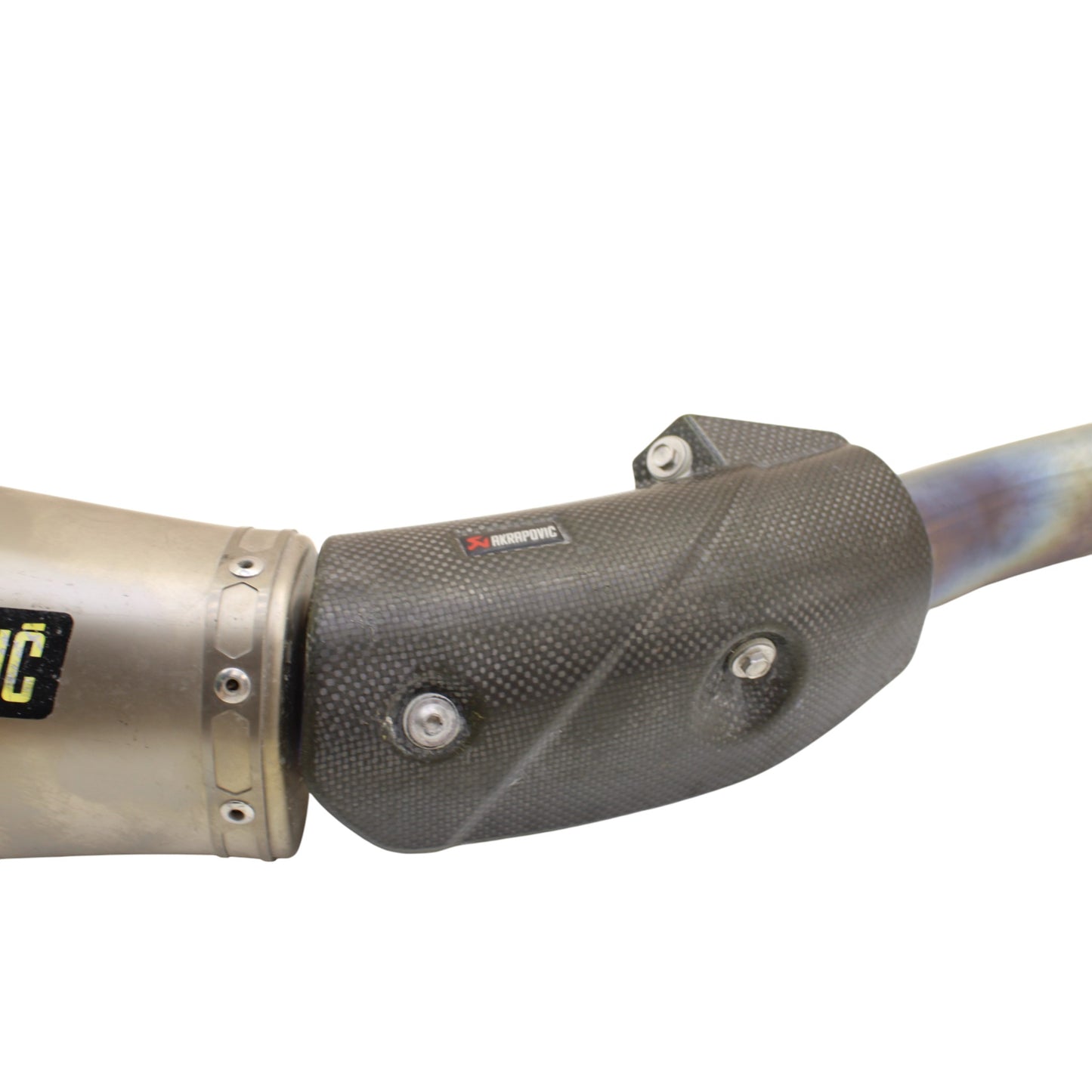 2011 - 2015 KAWASAKI NINJA ZX10R EXHAUST MUFFLER AKRAPOVIC *SLIGHT SCUFFING*