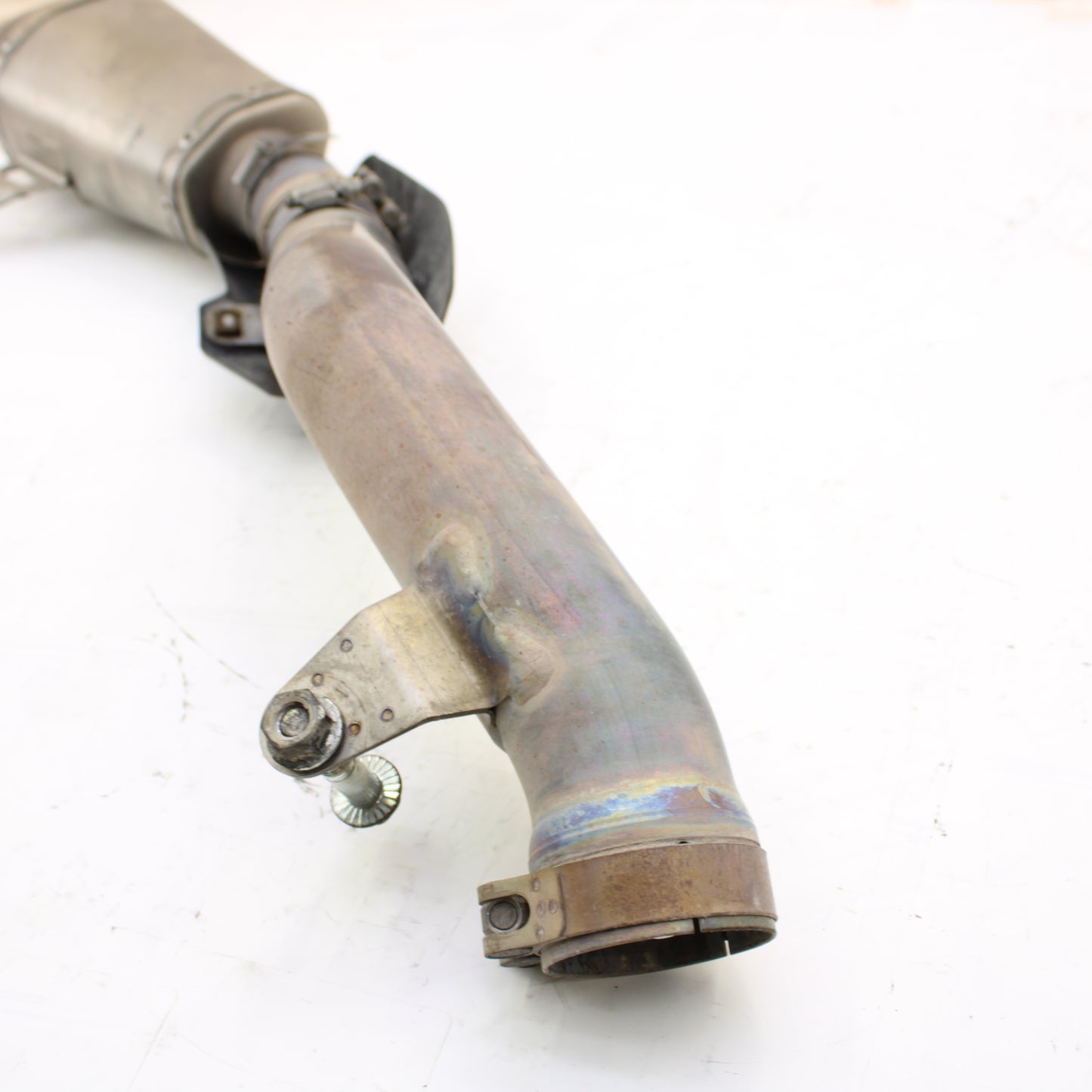 2011 - 2015 KAWASAKI NINJA ZX10R EXHAUST MUFFLER AKRAPOVIC *SLIGHT SCUFFING*