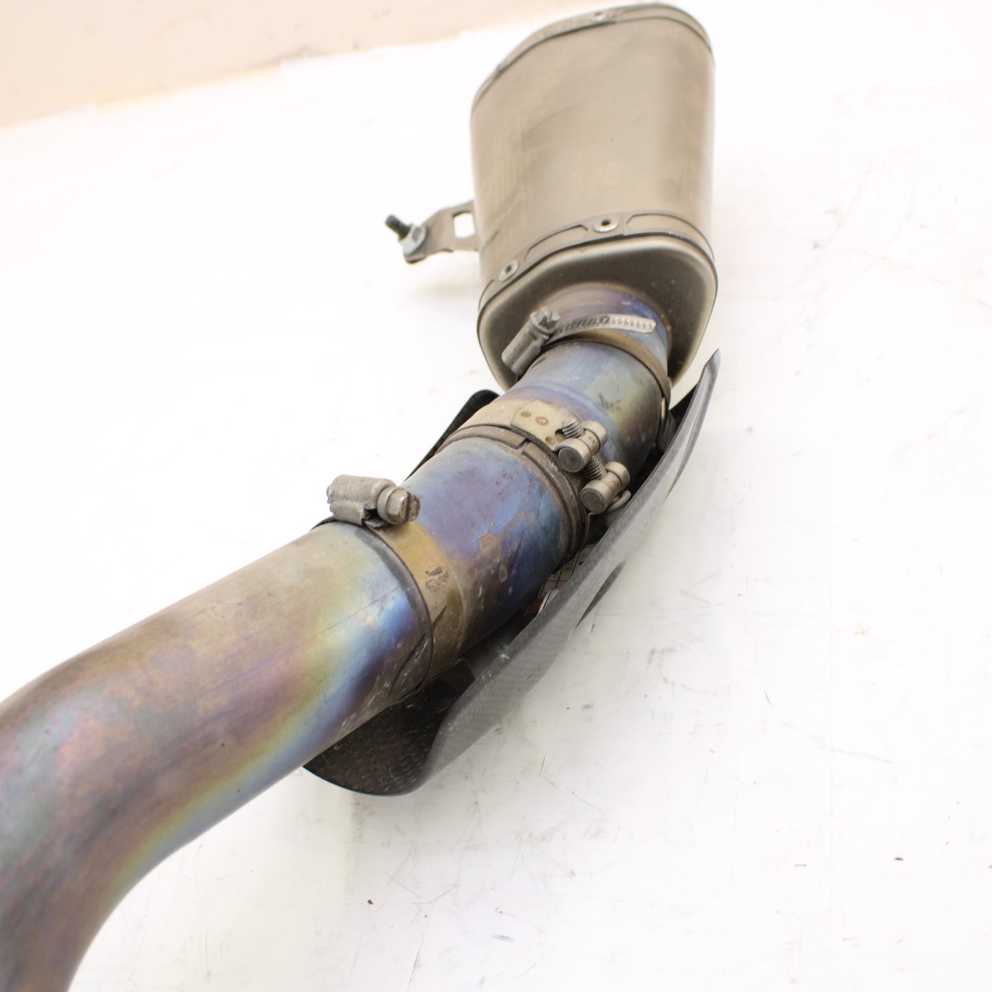 2011 - 2015 KAWASAKI NINJA ZX10R EXHAUST MUFFLER AKRAPOVIC *SLIGHT SCUFFING*