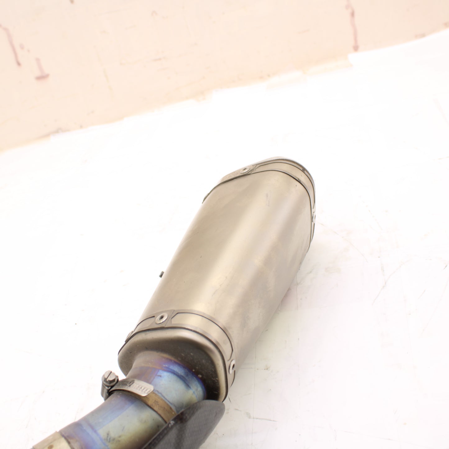 2011 - 2015 KAWASAKI NINJA ZX10R EXHAUST MUFFLER AKRAPOVIC *SLIGHT SCUFFING*