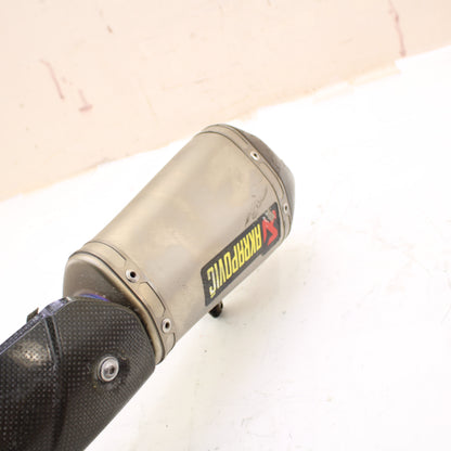 2011 - 2015 KAWASAKI NINJA ZX10R EXHAUST MUFFLER AKRAPOVIC *SLIGHT SCUFFING*