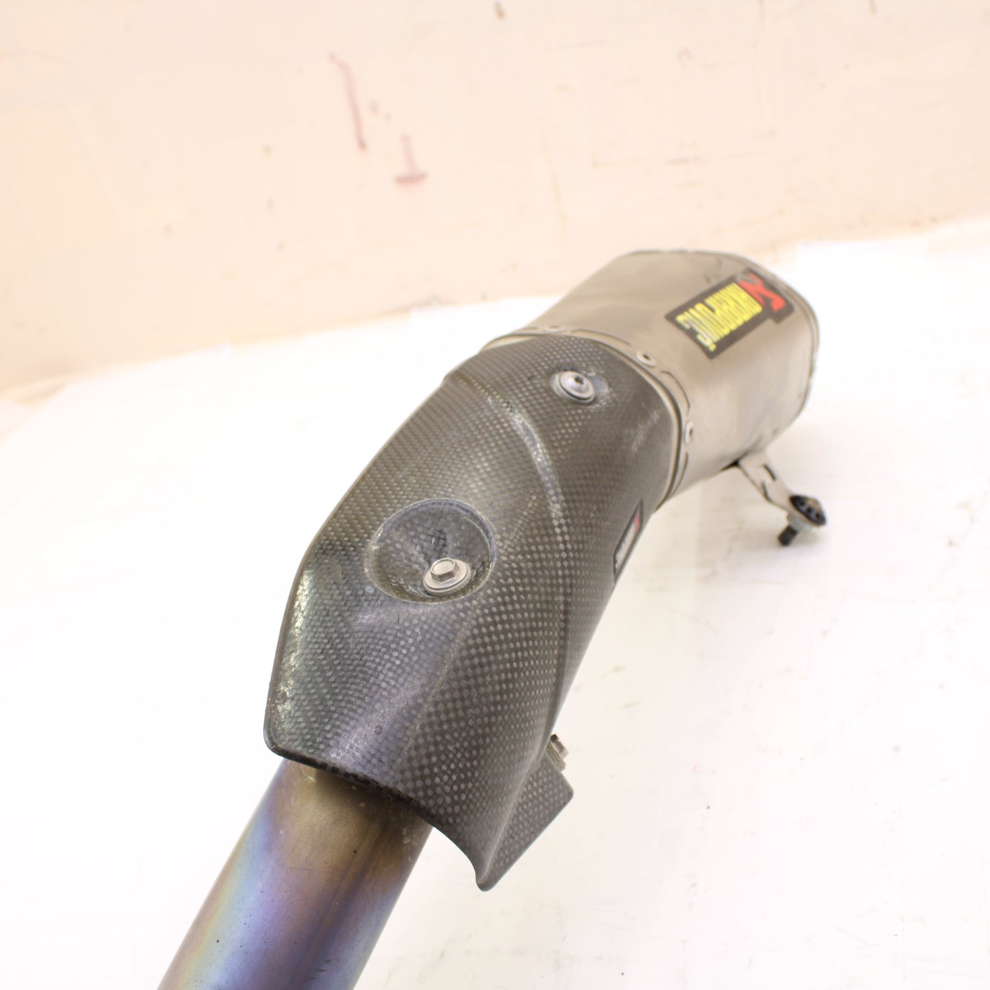 2011 - 2015 KAWASAKI NINJA ZX10R EXHAUST MUFFLER AKRAPOVIC *SLIGHT SCUFFING*