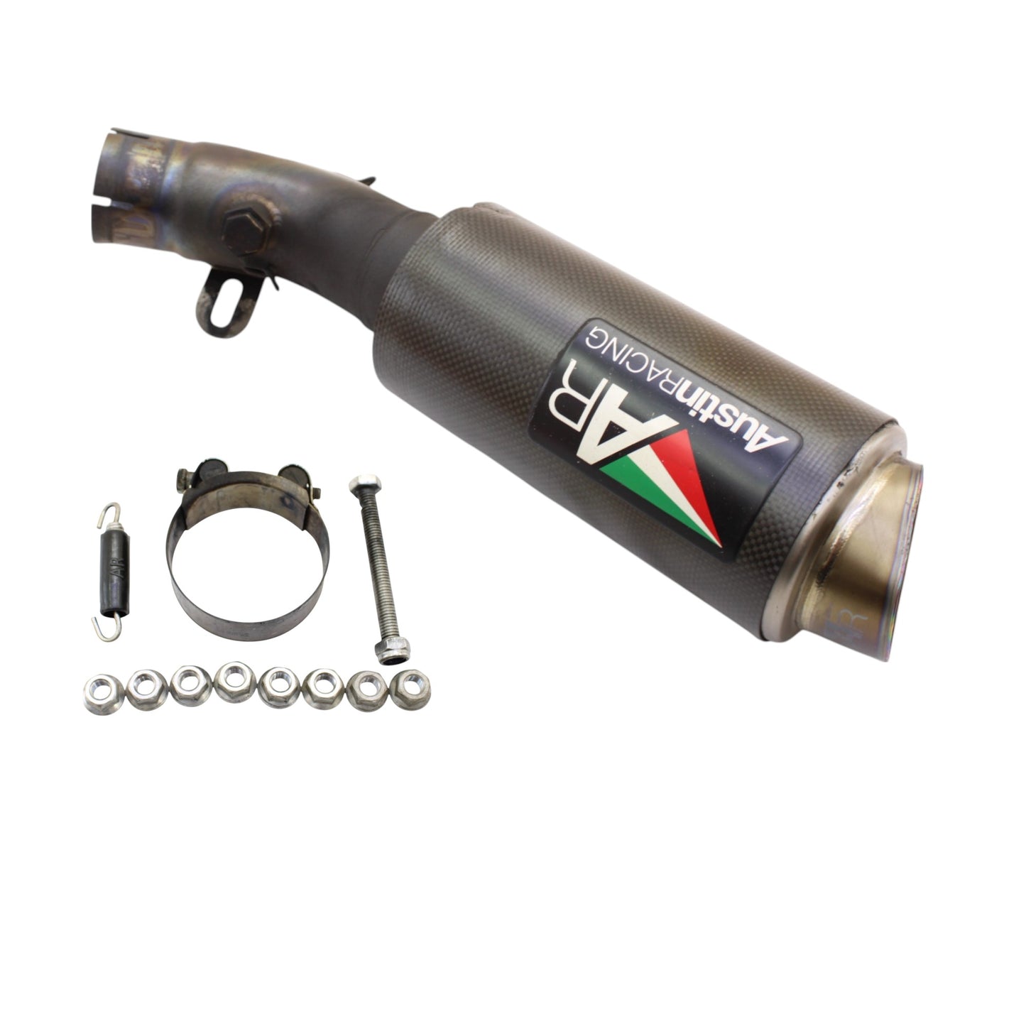 2016 - 2020 KAWASAKI NINJA ZX10R AUSTIN RACING EXHAUST SHORTY MUFFLER