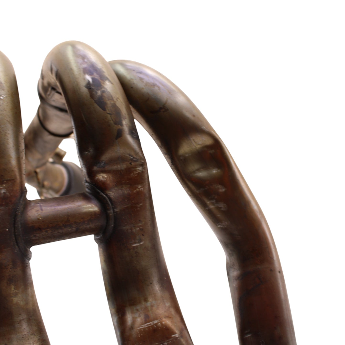 2020 - 2024 YAMAHA YZF R1 R1M EXHAUST MUFFLER HEADERS MANIFOLD TWO BROTHERS RACING BLACK SERIES *DENTED*