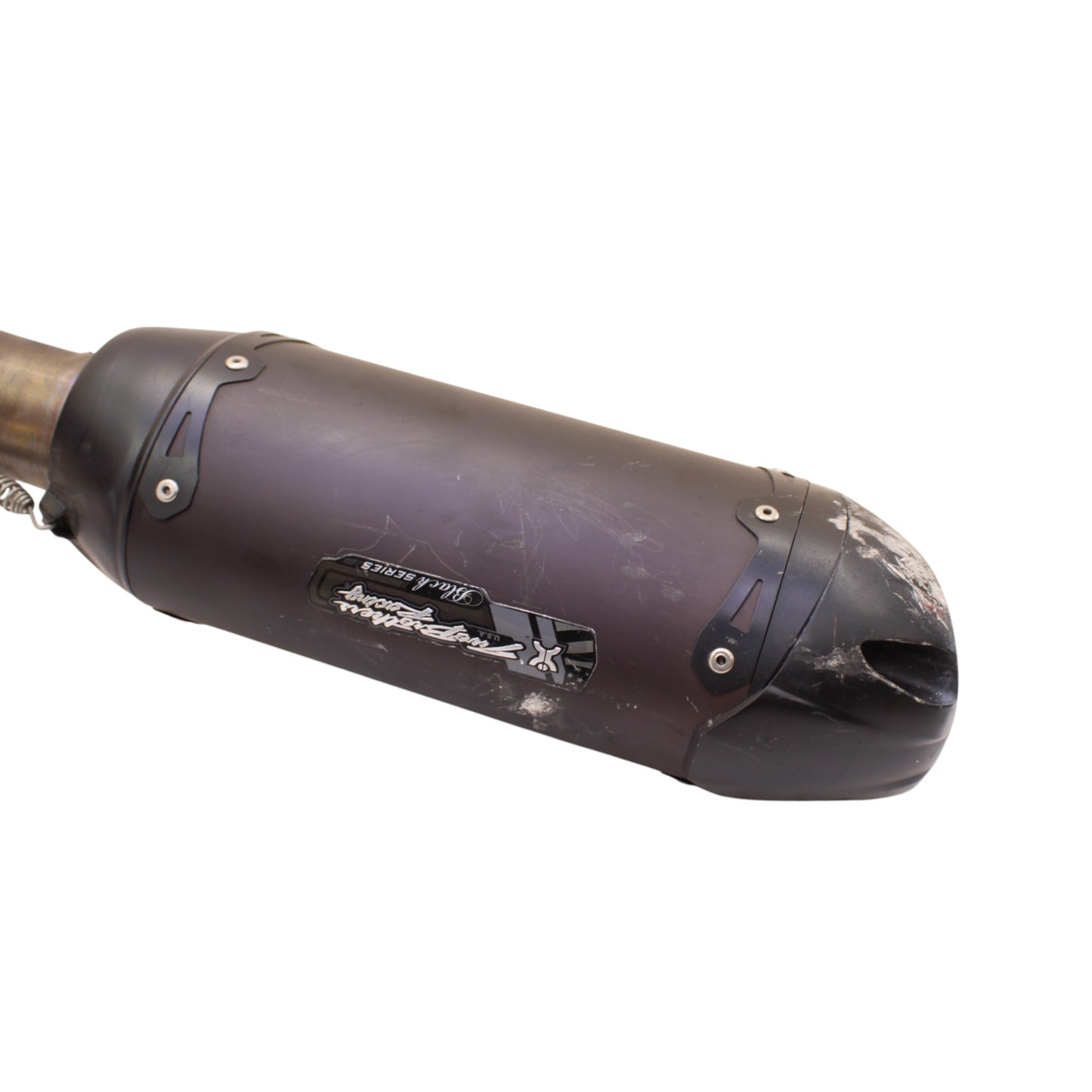 2020 - 2024 YAMAHA YZF R1 R1M EXHAUST MUFFLER HEADERS MANIFOLD TWO BROTHERS RACING BLACK SERIES *DENTED*