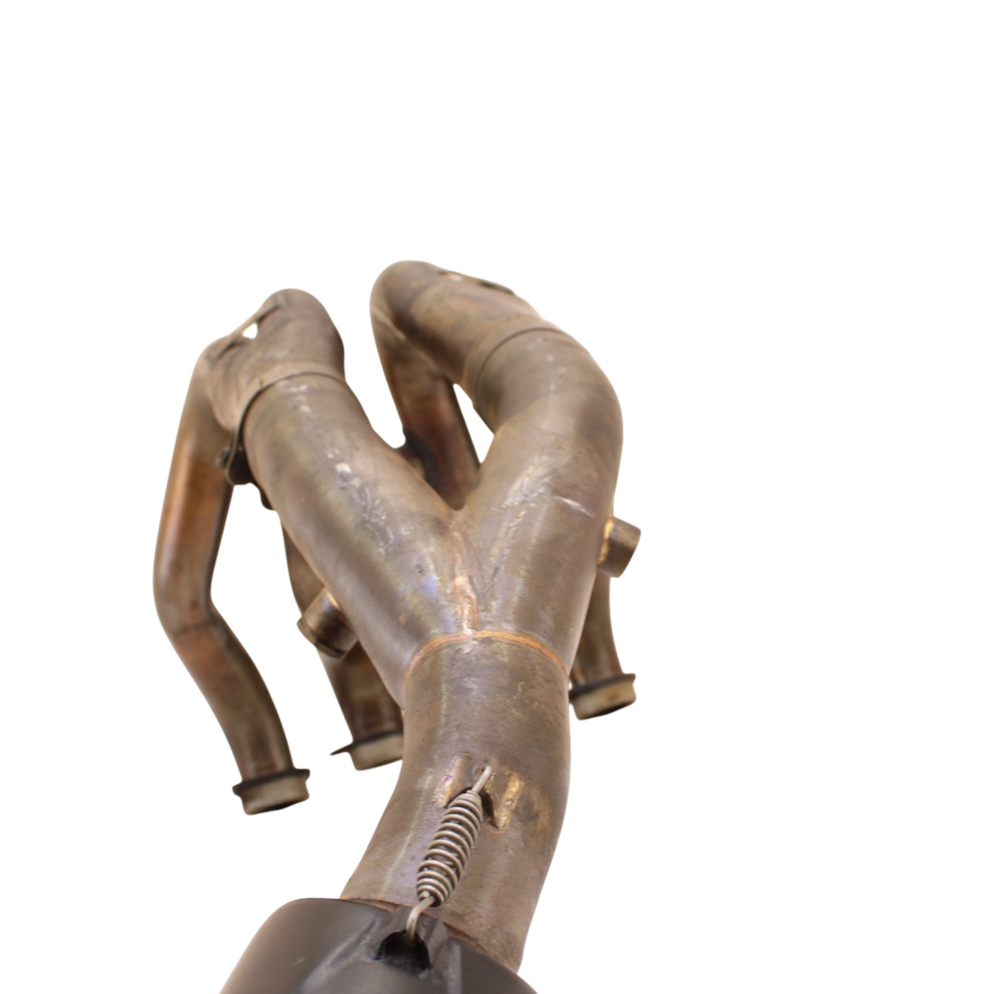 2020 - 2024 YAMAHA YZF R1 R1M EXHAUST MUFFLER HEADERS MANIFOLD TWO BROTHERS RACING BLACK SERIES *DENTED*