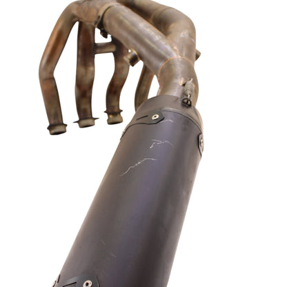2020 - 2024 YAMAHA YZF R1 R1M EXHAUST MUFFLER HEADERS MANIFOLD TWO BROTHERS RACING BLACK SERIES *DENTED*
