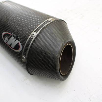 2017 - 2024 SUZUKI GSXR 1000 M4 MUFFLER EXHAUST SLIP ON END TIP *CARBON FIBER*