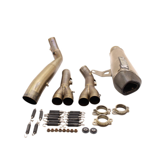 2015 - 2019 BMW S1000RR AKRAPOVIC EXHAUST MUFFLER PIPES HARDWARE BOLTS *BENT*