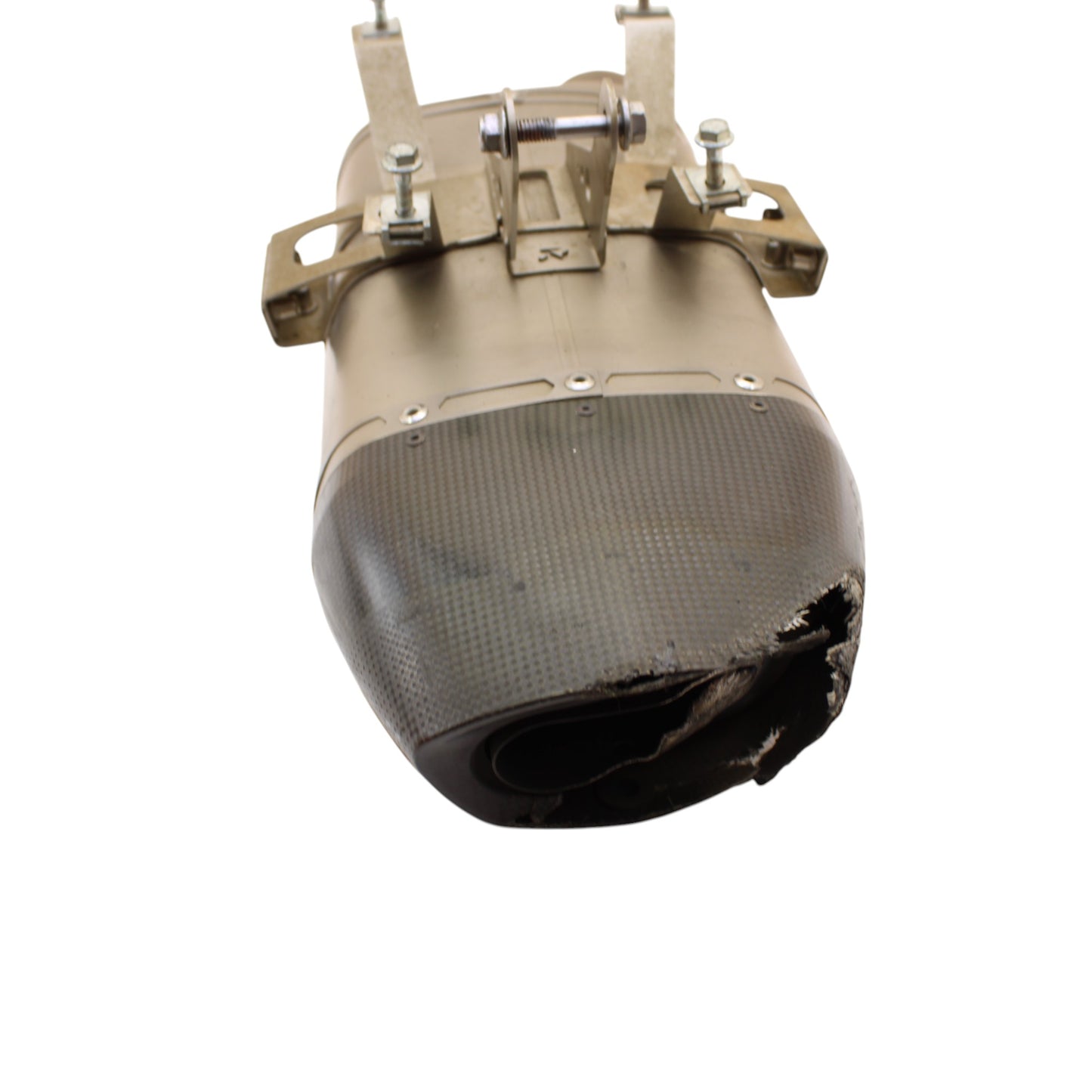 2009 - 2012 TRIUMPH DAYTONA 675R 675 AKRAPOVIC SLIP ON EXHAUST MUFFLER