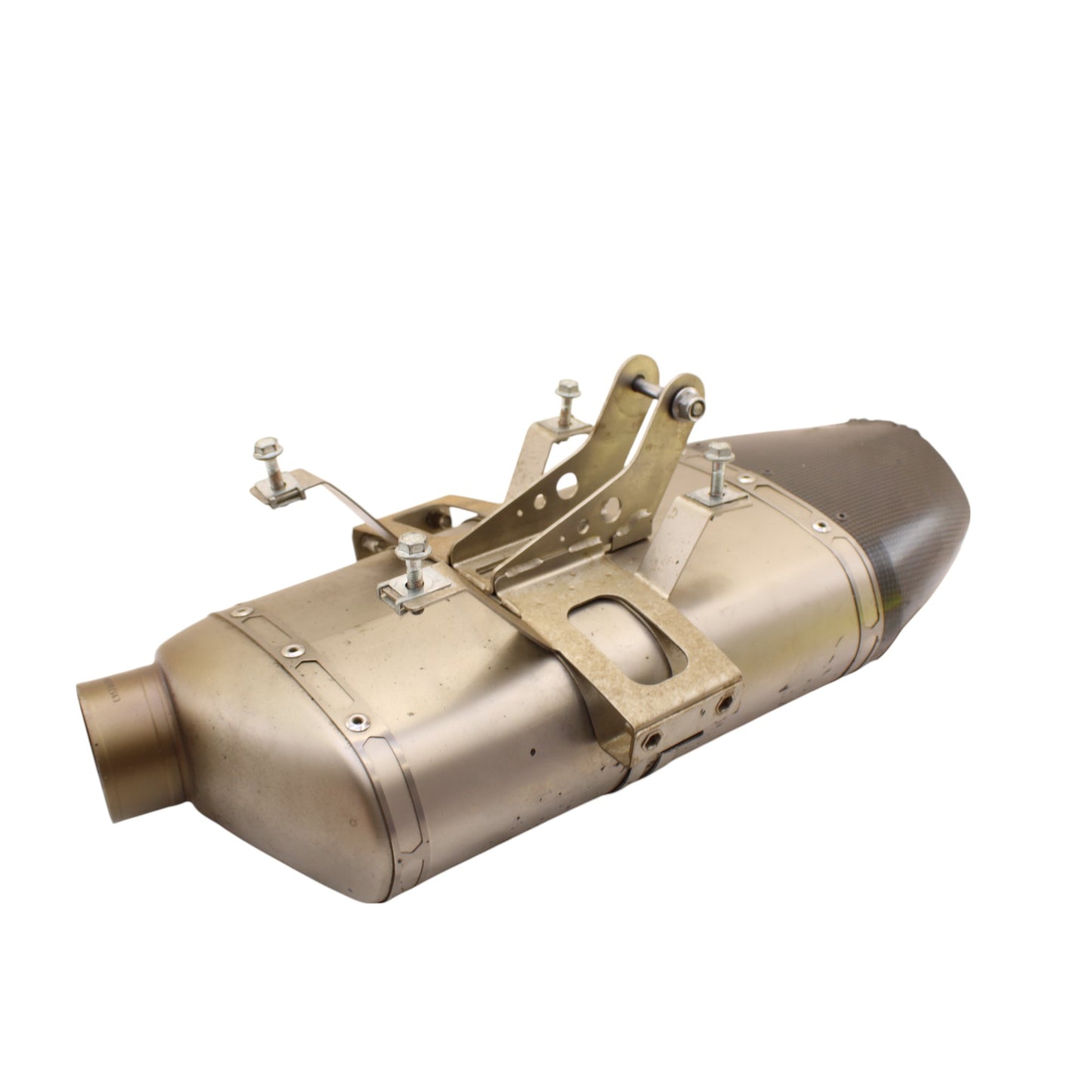 2009 - 2012 TRIUMPH DAYTONA 675R 675 AKRAPOVIC SLIP ON EXHAUST MUFFLER