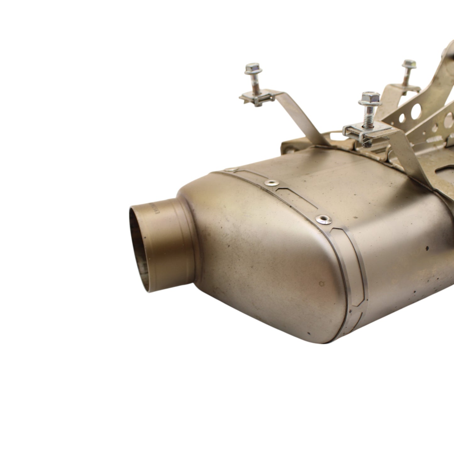 2009 - 2012 TRIUMPH DAYTONA 675R 675 AKRAPOVIC SLIP ON EXHAUST MUFFLER