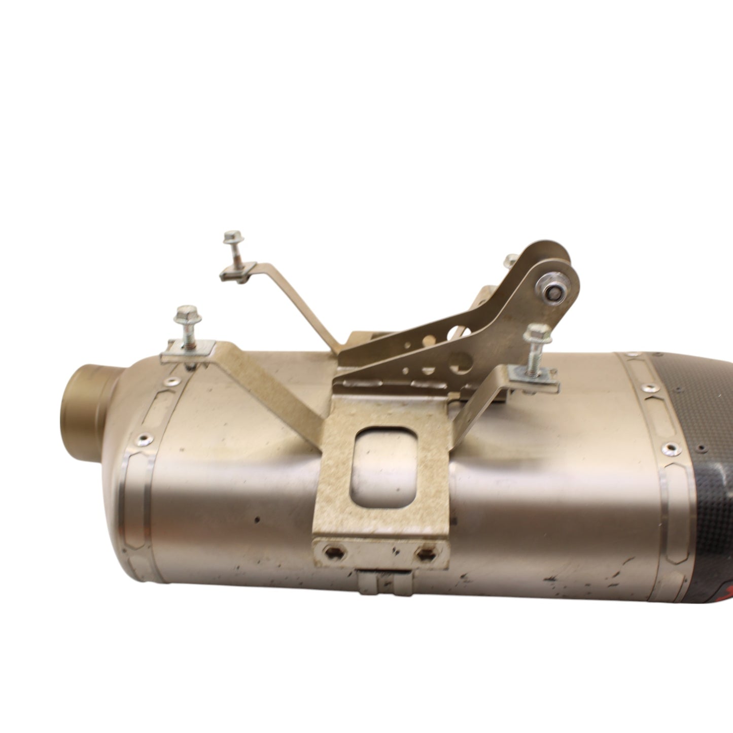 2009 - 2012 TRIUMPH DAYTONA 675R 675 AKRAPOVIC SLIP ON EXHAUST MUFFLER