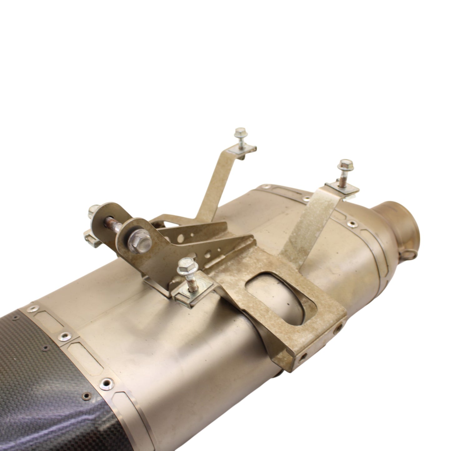 2009 - 2012 TRIUMPH DAYTONA 675R 675 AKRAPOVIC SLIP ON EXHAUST MUFFLER