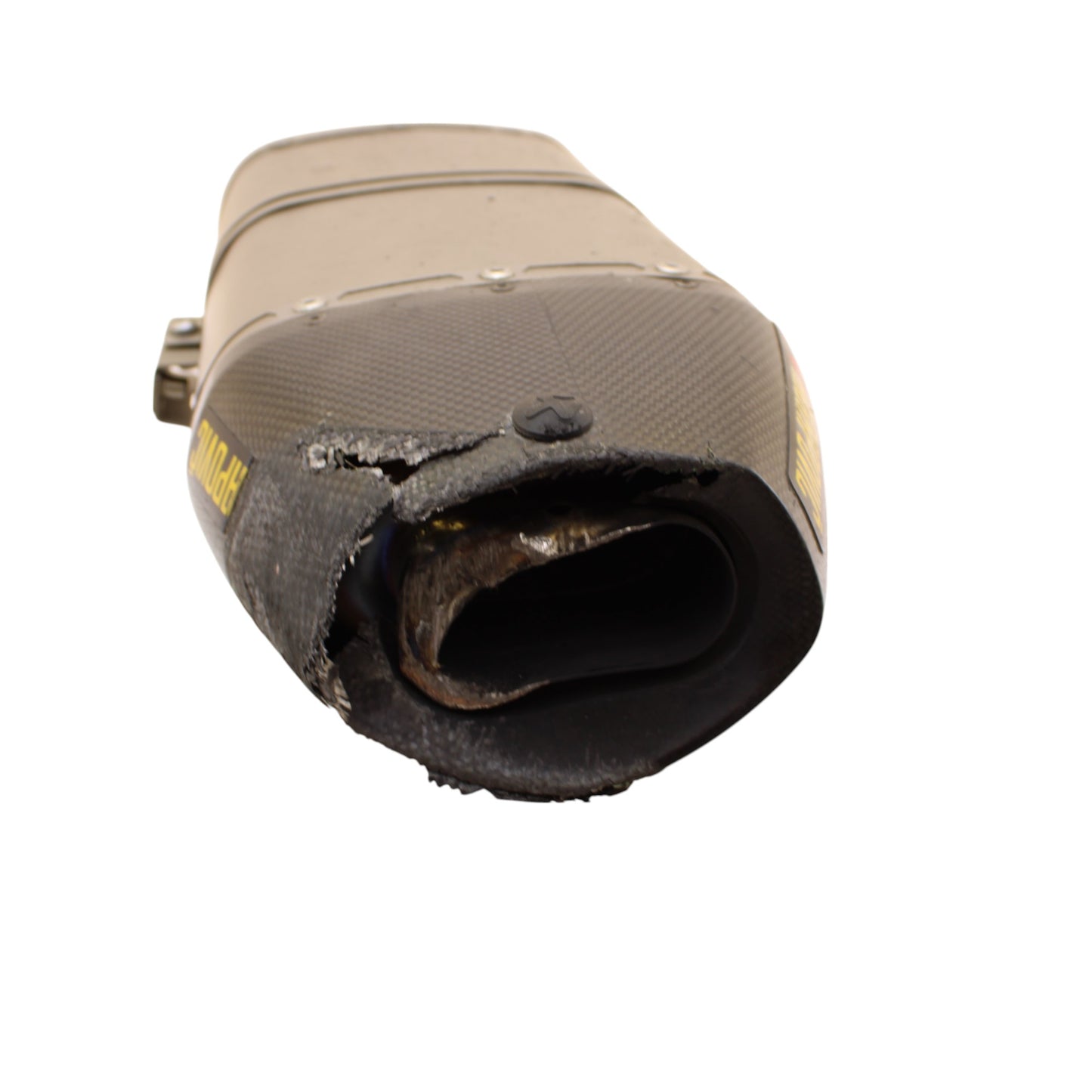 2009 - 2012 TRIUMPH DAYTONA 675R 675 AKRAPOVIC SLIP ON EXHAUST MUFFLER