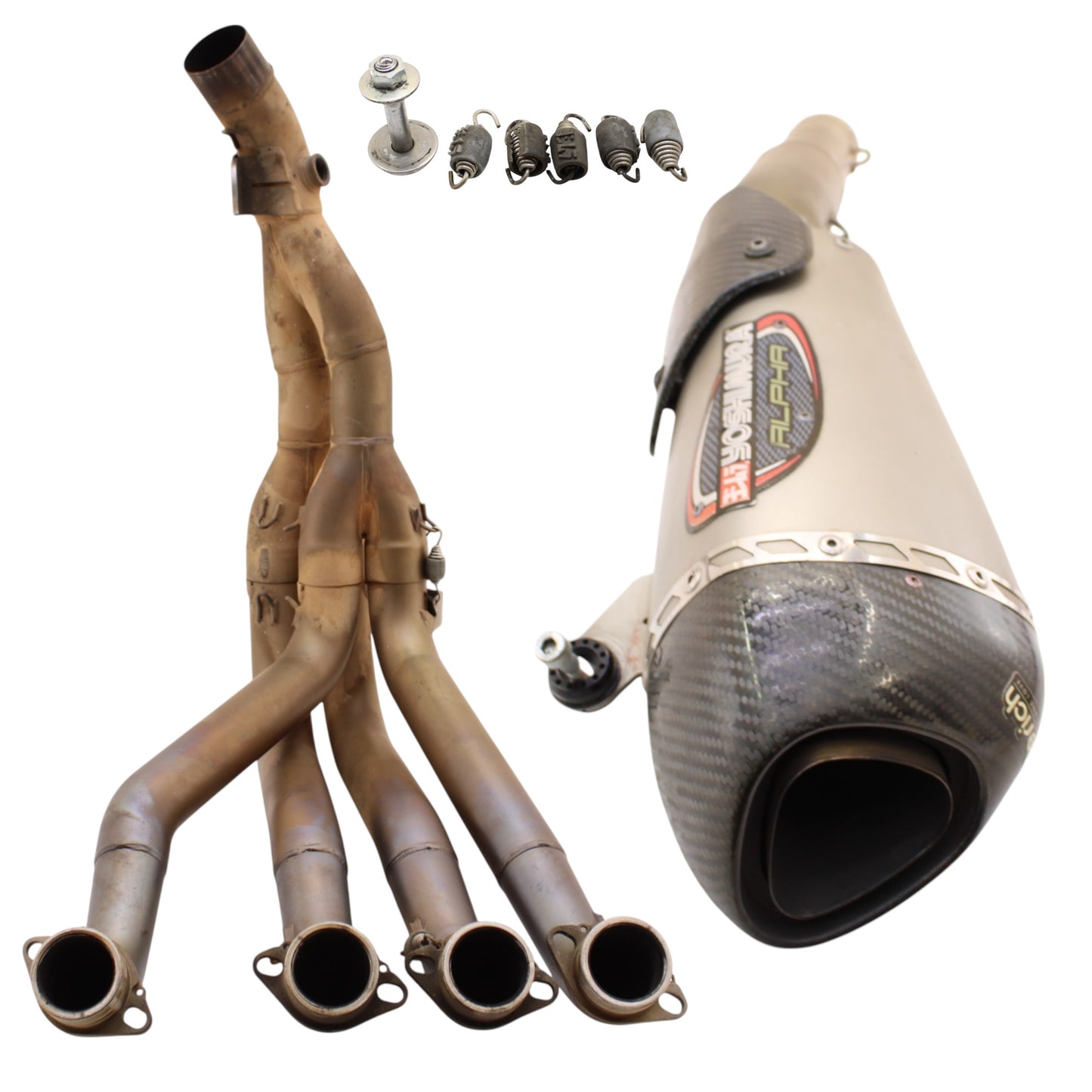 2017 - 2024 SUZUKI GSXR 1000R YOSHIUMRA EXHAUST HEADERS MUFFLER 4 TO 1 END