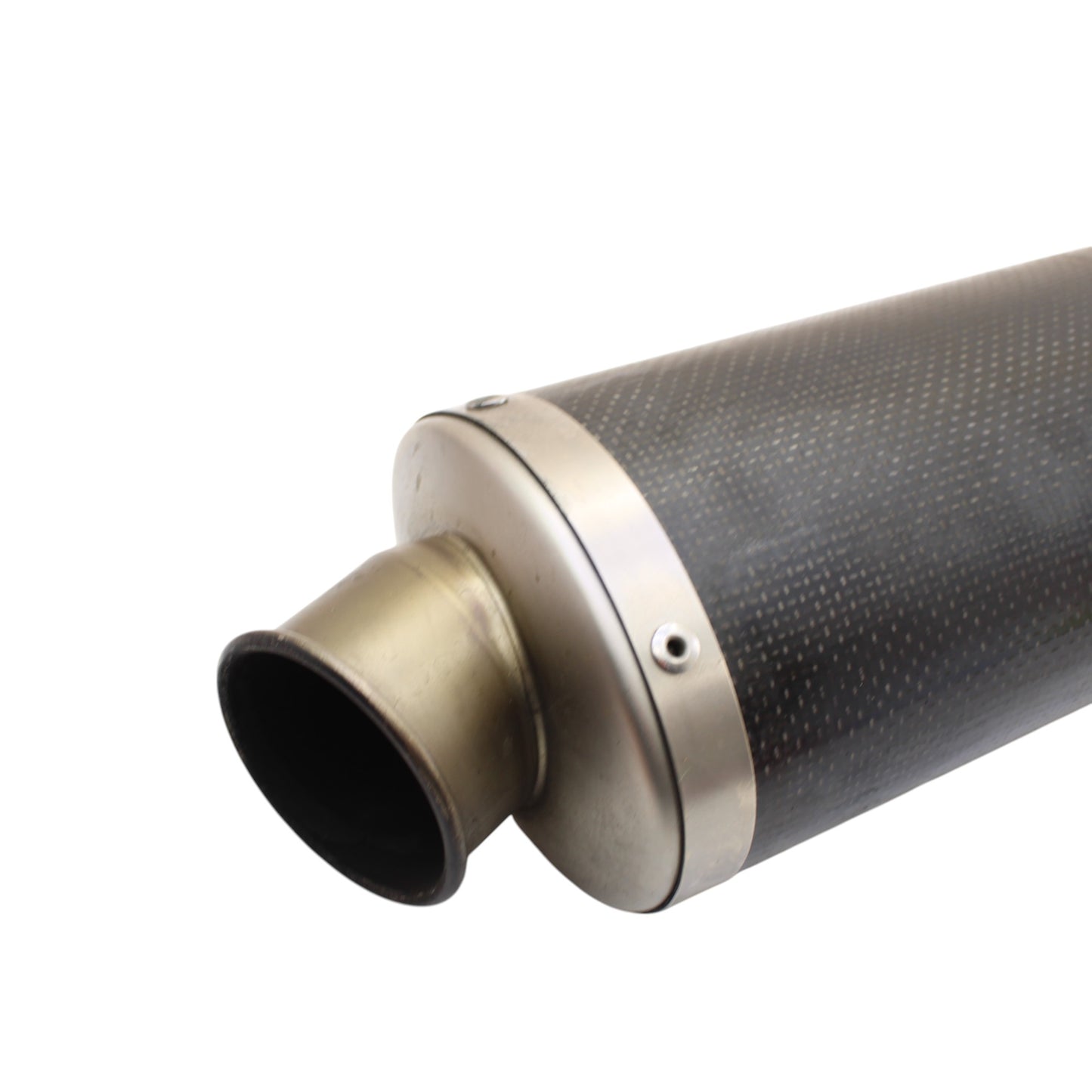 2004 2005 KAWASAKI NINJA ZX10R AKRAPOVIC EXHAUST MUFFLER END PIPE CARBON