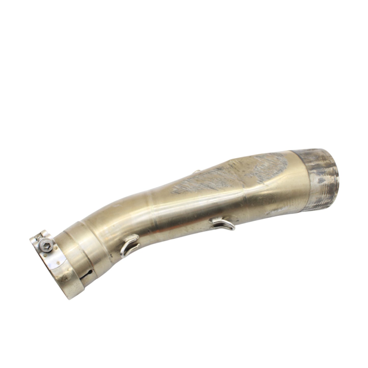 2004 2005 KAWASAKI NINJA ZX10R AKRAPOVIC EXHAUST MUFFLER END PIPE CARBON