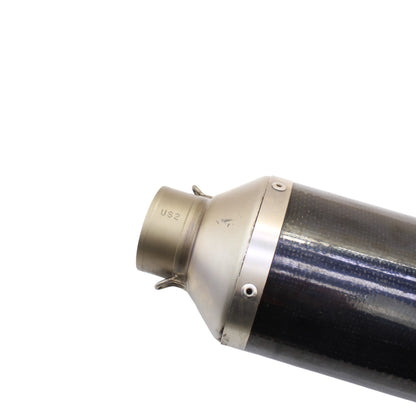 2004 2005 KAWASAKI NINJA ZX10R AKRAPOVIC EXHAUST MUFFLER END PIPE CARBON