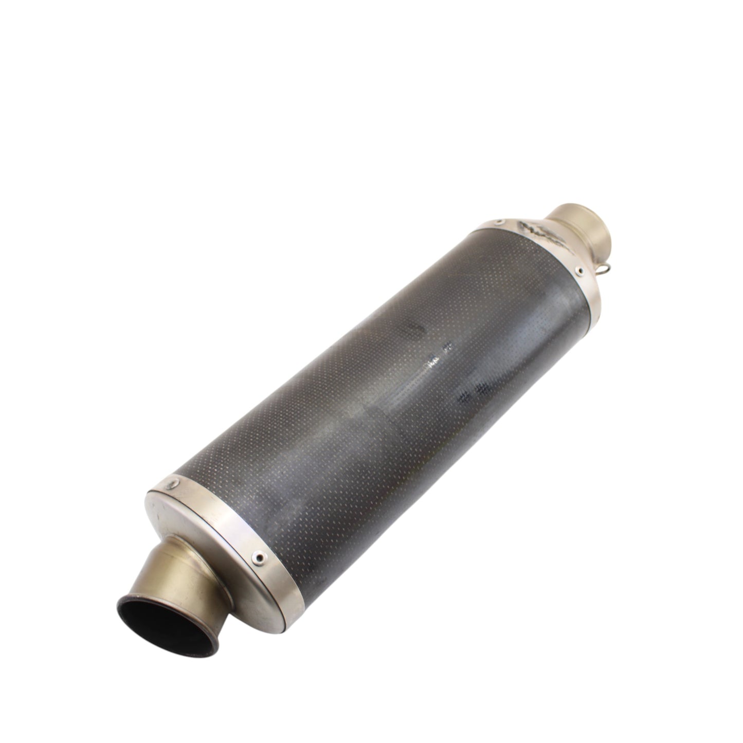 2004 2005 KAWASAKI NINJA ZX10R AKRAPOVIC EXHAUST MUFFLER END PIPE CARBON