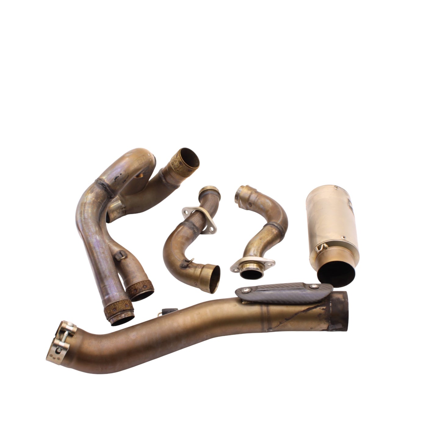 2021 - 2024 APRILIA RSV4 LEO VINCE EXHAUST HEADER MUFFLER COMPLETE SET *DAMAGED*