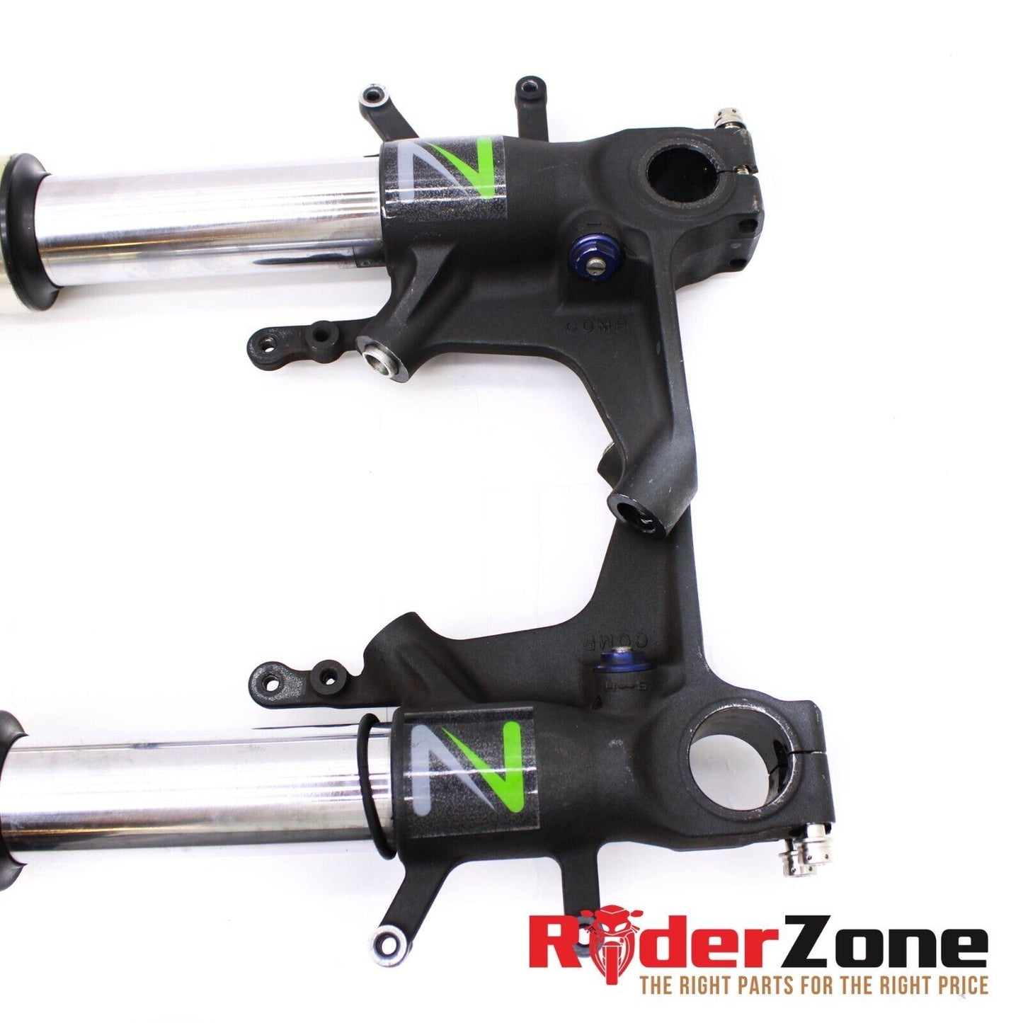 2006 2007 SUZUKI GSXR600 GSXR750 FRONT FORKS SUSPENSION  TRIPLE TREE STRAIGHT