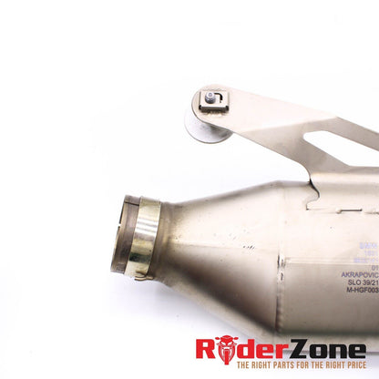 BMW  OEM AKRAPOVIC TITANIUM SPORT EXHAUST S1000RR M1000RR 2019-2022