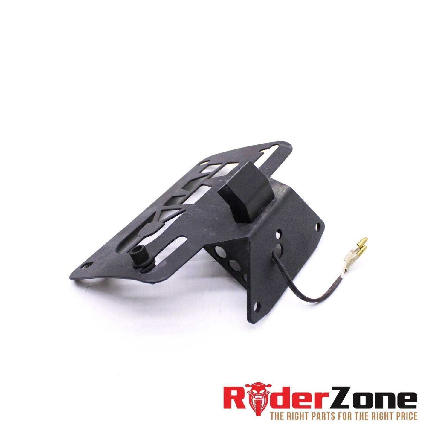 2015 - 2018 APRILIA TUONO V4 MD LICENCE PLATE FRAME MOUNT LIGHTING BLACK