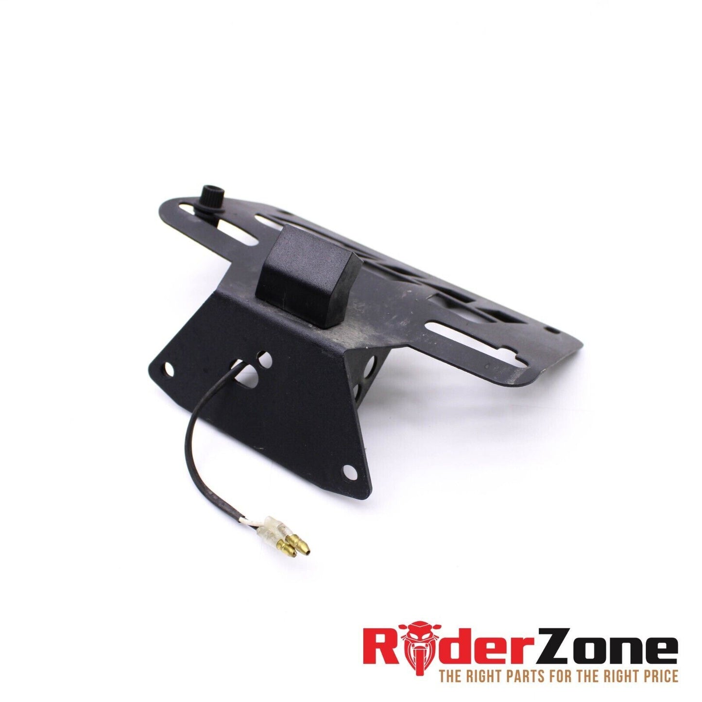 2015 - 2018 APRILIA TUONO V4 MD LICENCE PLATE FRAME MOUNT LIGHTING BLACK