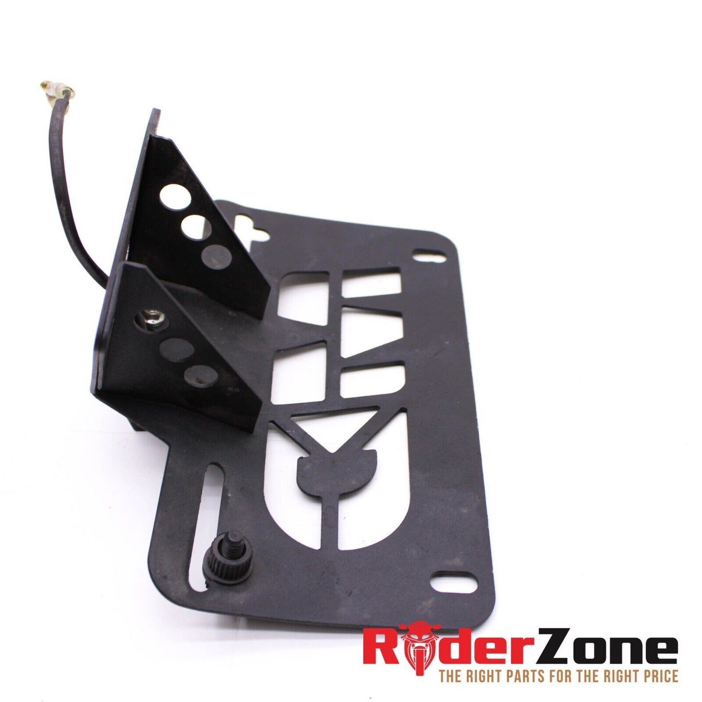 2015 - 2018 APRILIA TUONO V4 MD LICENCE PLATE FRAME MOUNT LIGHTING BLACK