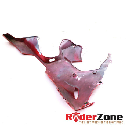 2017 HONDA CBR1000RRR LEFT LOWER FAIRING BOTTOM OIL PAN BELLY PLASTIC LEFT SIDE