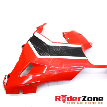 2017 HONDA CBR1000RRR LEFT LOWER FAIRING BOTTOM OIL PAN BELLY PLASTIC LEFT SIDE