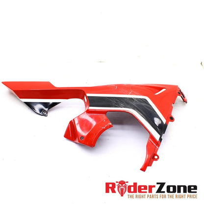2017 HONDA CBR1000RRR LEFT LOWER FAIRING BOTTOM OIL PAN BELLY PLASTIC LEFT SIDE