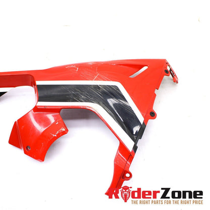 2017 HONDA CBR1000RRR LEFT LOWER FAIRING BOTTOM OIL PAN BELLY PLASTIC LEFT SIDE