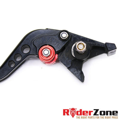 2008 - 2016 HONDA CBR1000RR ADJUSTABLE LEVERS FRONT BRAKE CLUTCH RED BLACK RACE