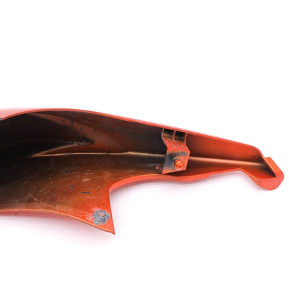2007 2008 SUZUKI GSXR1000 LEFT REAR BACK TAIL FAIRING COWL SHROUD ORANGE