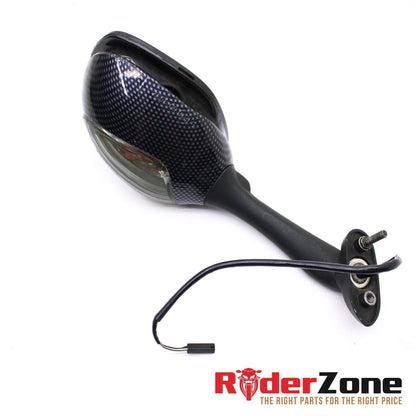 2008 2009 SUZUKI GSXR600 GSXR750 LEFT REAR VIEW MIRROR TESTED BLINKER CLEAR OEM