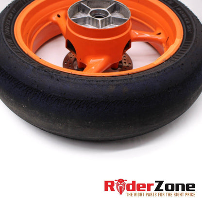 2008 2009 SUZUKI GSXR600 GSXR750 WHEEL SET FRONT & REAR RIM MICHELIN TRACK TIRES